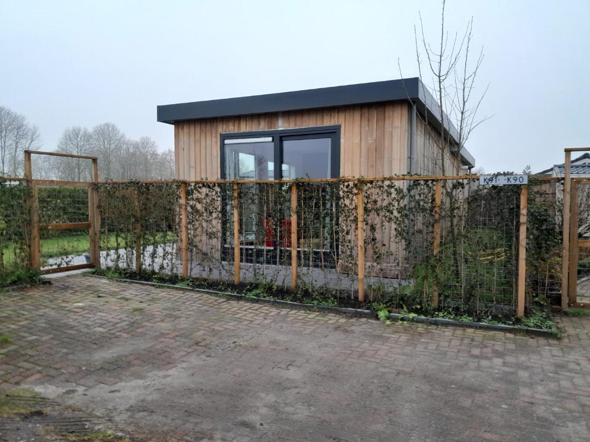 Luxe 5 Persoons Bungalow Op Rustig Vakantiepark Nabij Leeuwarden Dronrijp 外观 照片